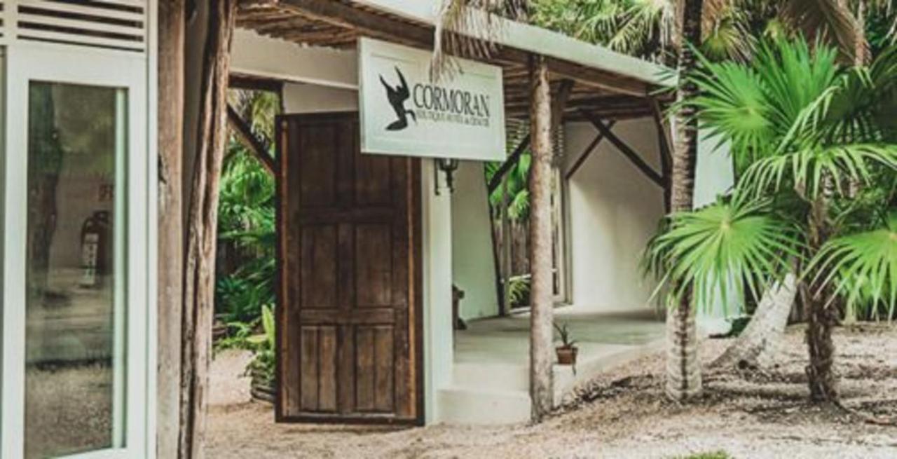 Hotel Cormoran Tulum & Cenote Exteriör bild